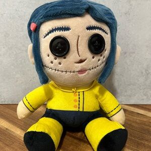 Coraline Plush By Kidrobot Phunny Button Eyes Soft Toys Plushies